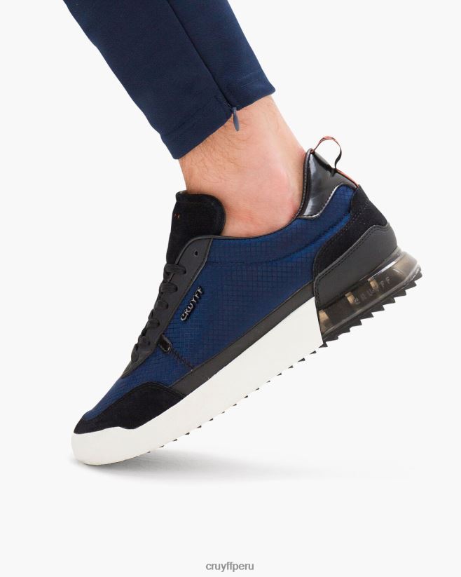 educación física Cruyff contra azul real 42TR20797 hombres zapatillas