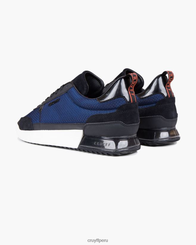 educación física Cruyff contra azul real 42TR20797 hombres zapatillas