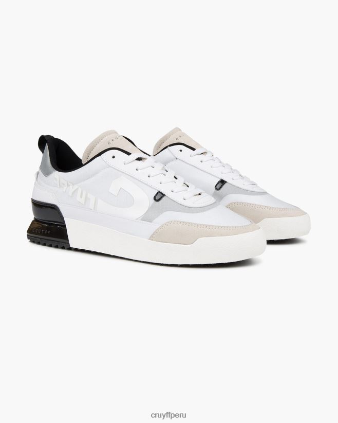 educación física Cruyff contra blanco/marrón 42TR20875 hombres zapatillas