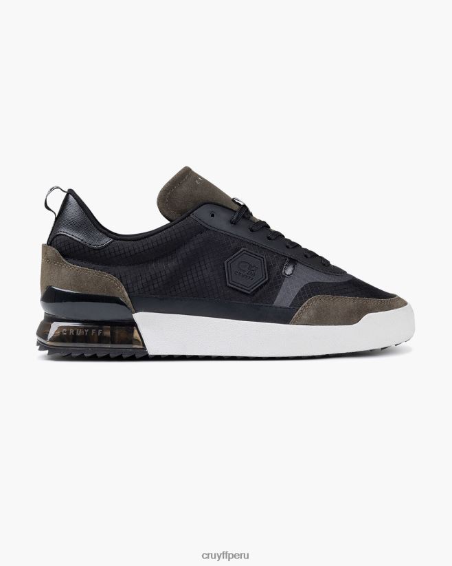 educación física Cruyff contra verde negro 42TR201314 hombres zapatillas