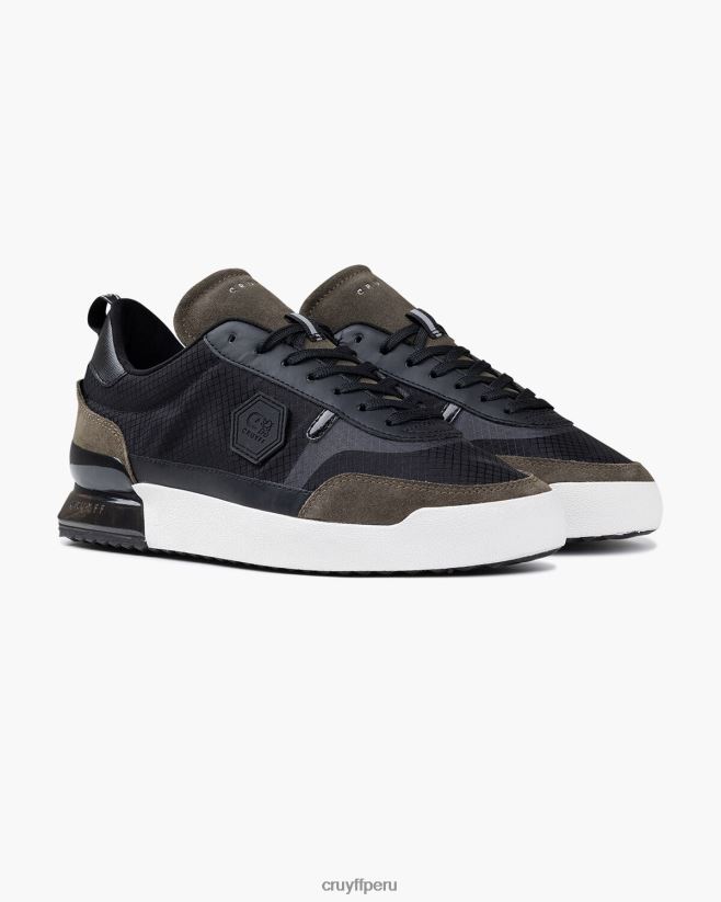 educación física Cruyff contra verde negro 42TR201314 hombres zapatillas