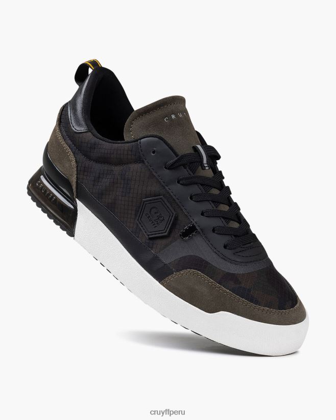 educación física Cruyff contra verde/negro 42TR20448 hombres zapatillas