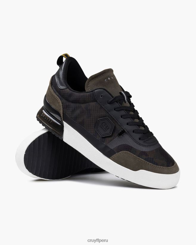 educación física Cruyff contra verde/negro 42TR20448 hombres zapatillas