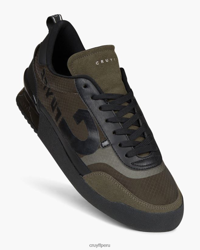 educación física Cruyff contra verde/negro 42TR20874 hombres zapatillas