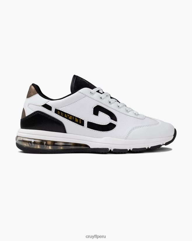 educación física Cruyff corredor flash blanco 42TR20486 hombres zapatillas