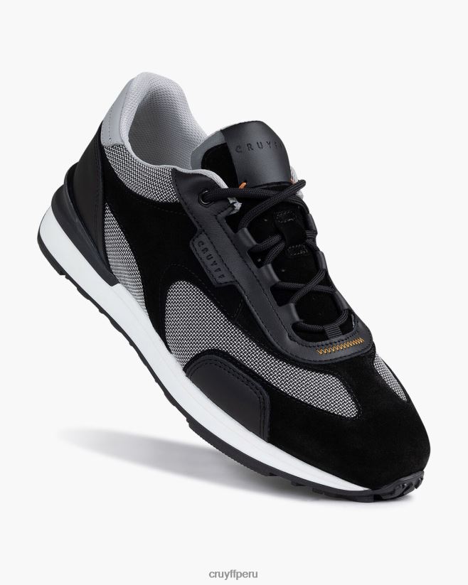 educación física Cruyff corredor lp gris negro 42TR20854 hombres zapatillas