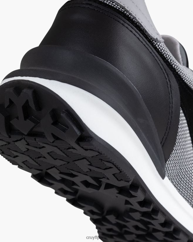 educación física Cruyff corredor lp gris negro 42TR20854 hombres zapatillas