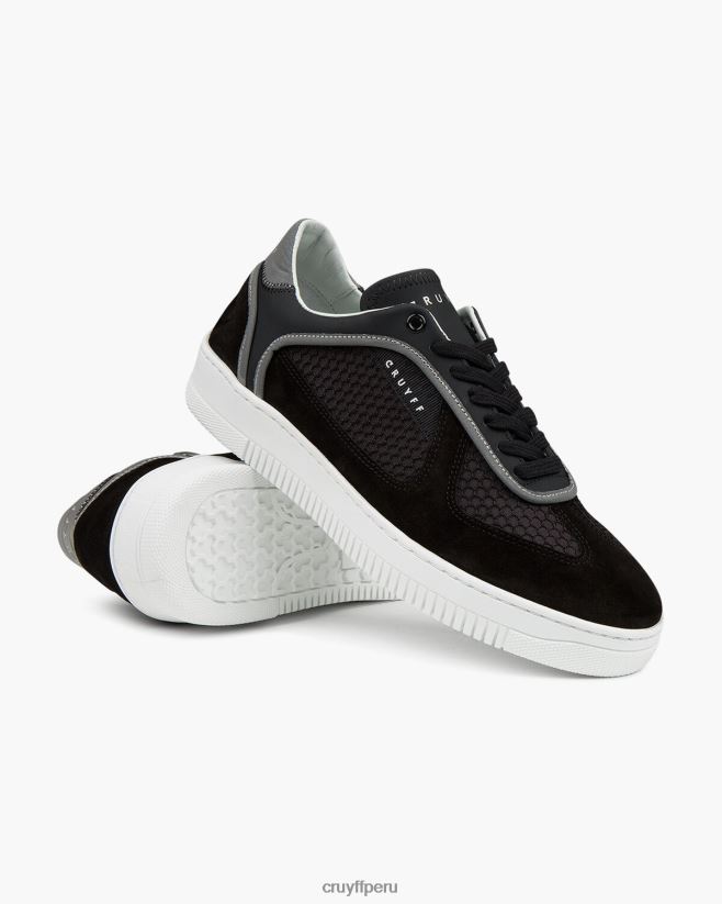 educación física Cruyff cristallo nytech/mate negro 42TR20920 hombres zapatillas