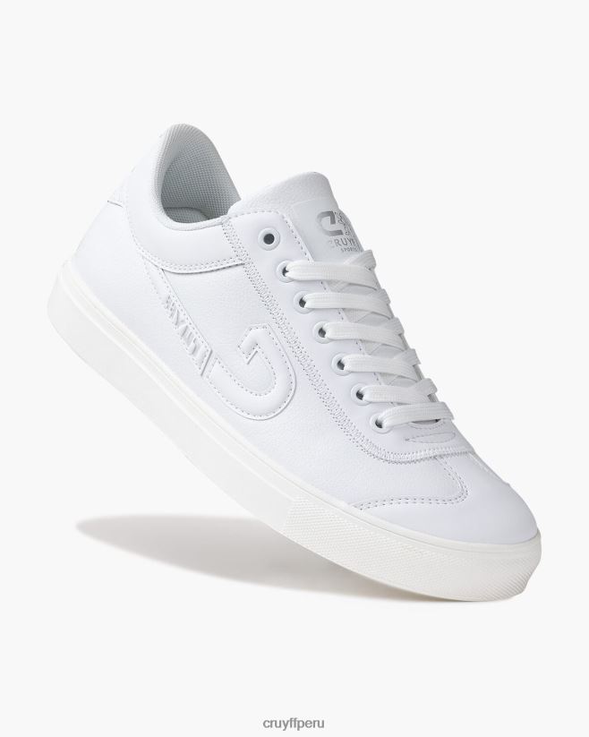 educación física Cruyff destello blanco 42TR20345 hombres zapatillas