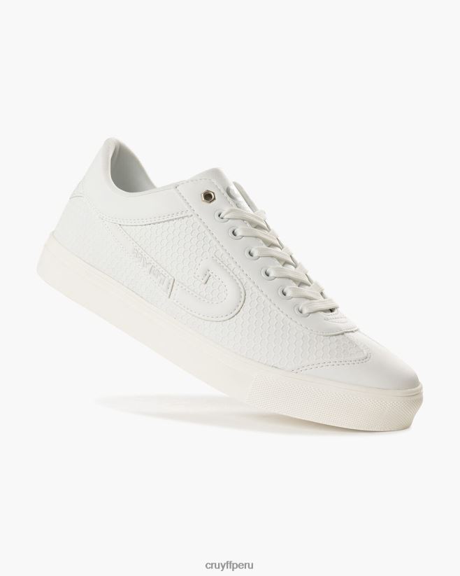 educación física Cruyff destello blanco 42TR2073 hombres zapatillas