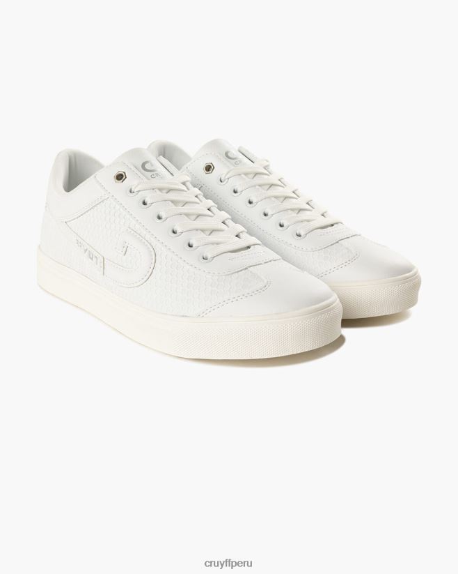 educación física Cruyff destello blanco 42TR2073 hombres zapatillas