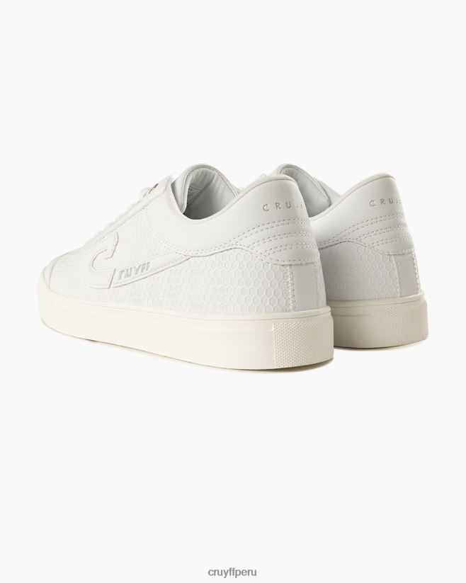 educación física Cruyff destello blanco 42TR2073 hombres zapatillas