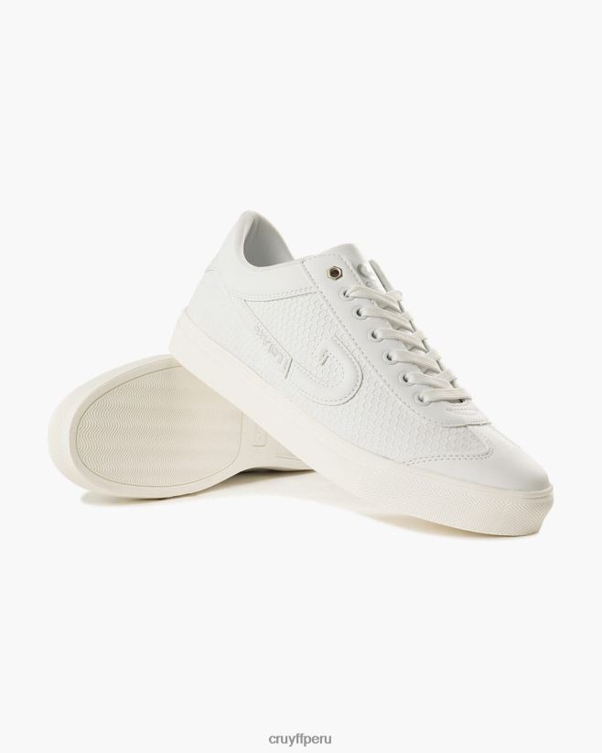 educación física Cruyff destello blanco 42TR2073 hombres zapatillas