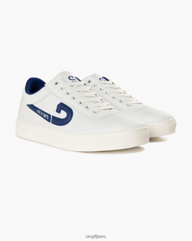 educación física Cruyff destello blanco azul 42TR20261 hombres zapatillas