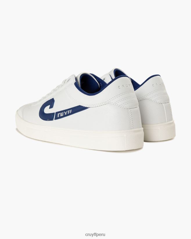 educación física Cruyff destello blanco azul 42TR20261 hombres zapatillas
