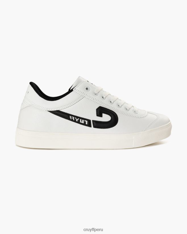 educación física Cruyff destello blanco negro 42TR20262 hombres zapatillas