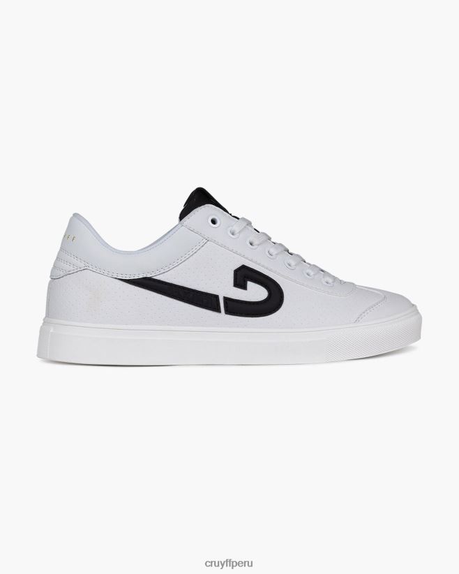 educación física Cruyff destello blanco negro 42TR20623 hombres zapatillas