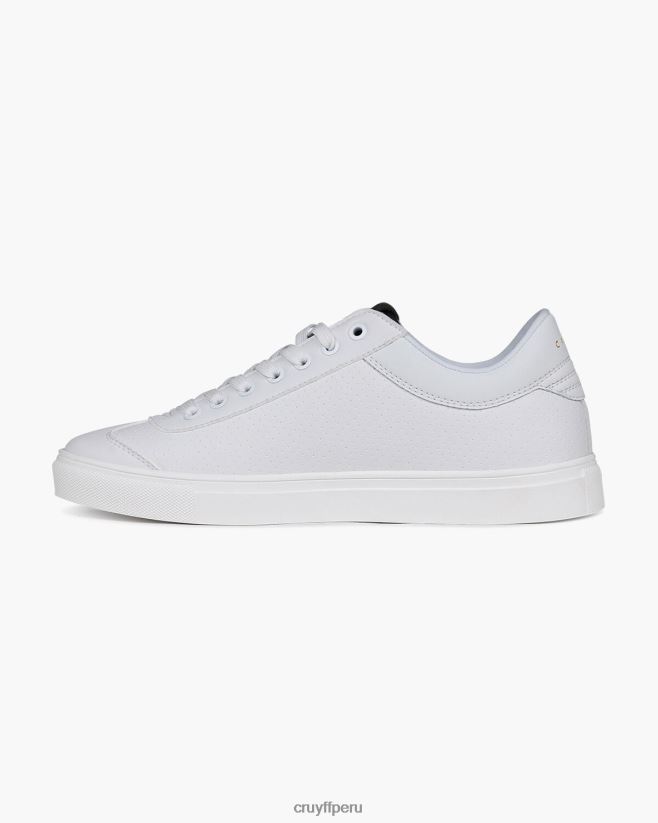 educación física Cruyff destello blanco negro 42TR20623 hombres zapatillas