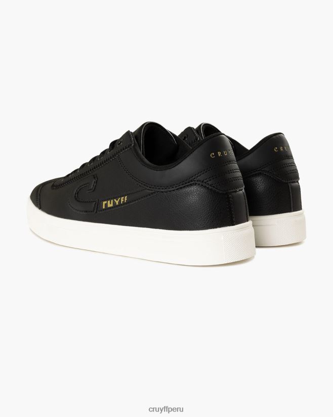 educación física Cruyff destello negro 42TR20260 hombres zapatillas