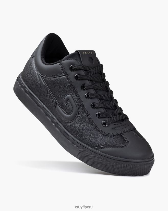 educación física Cruyff destello negro 42TR20430 hombres zapatillas