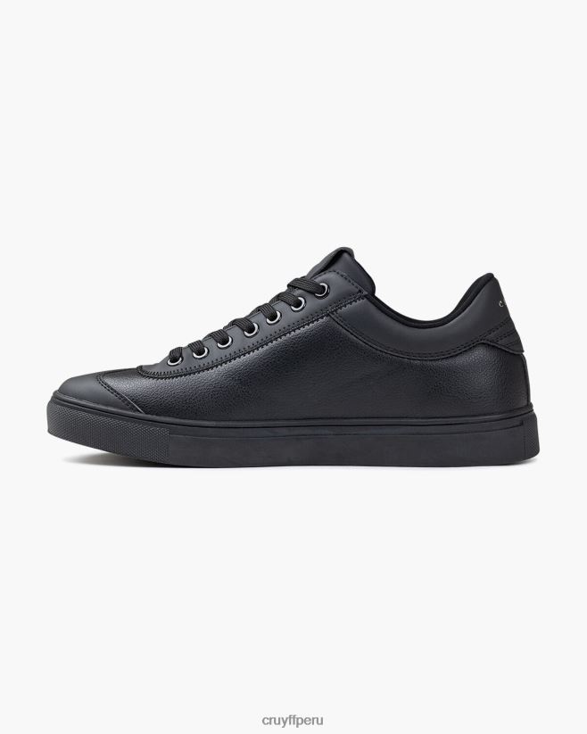 educación física Cruyff destello negro 42TR20430 hombres zapatillas