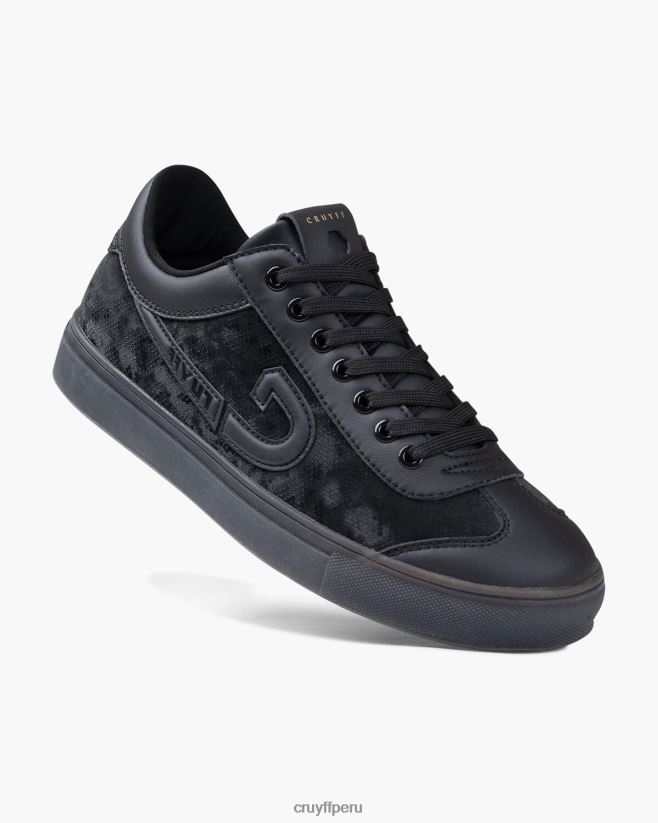 educación física Cruyff destello negro 42TR20564 hombres zapatillas