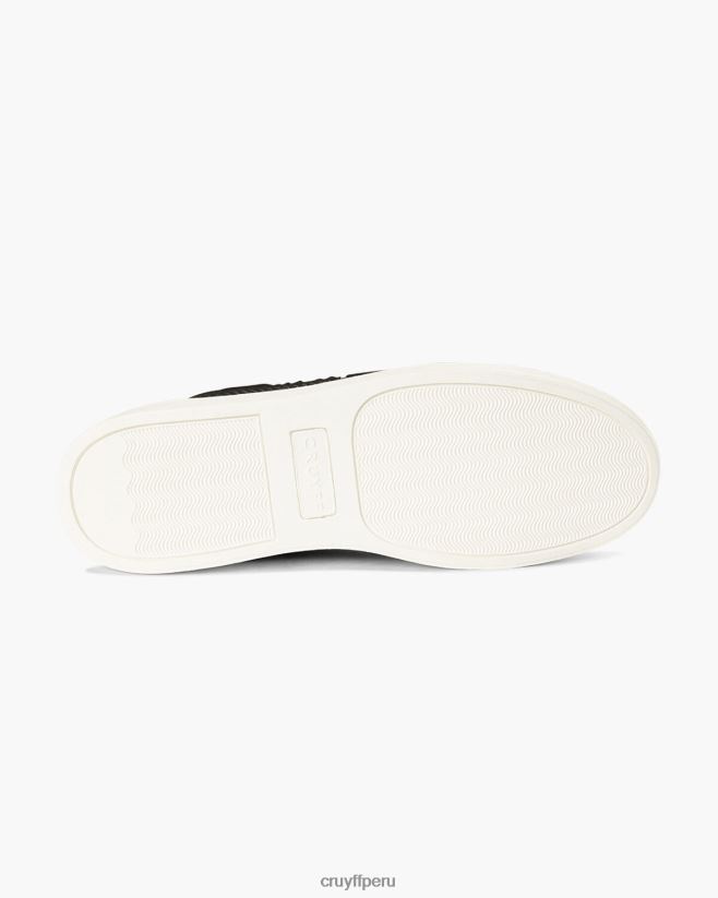 educación física Cruyff destello negro 42TR2074 hombres zapatillas