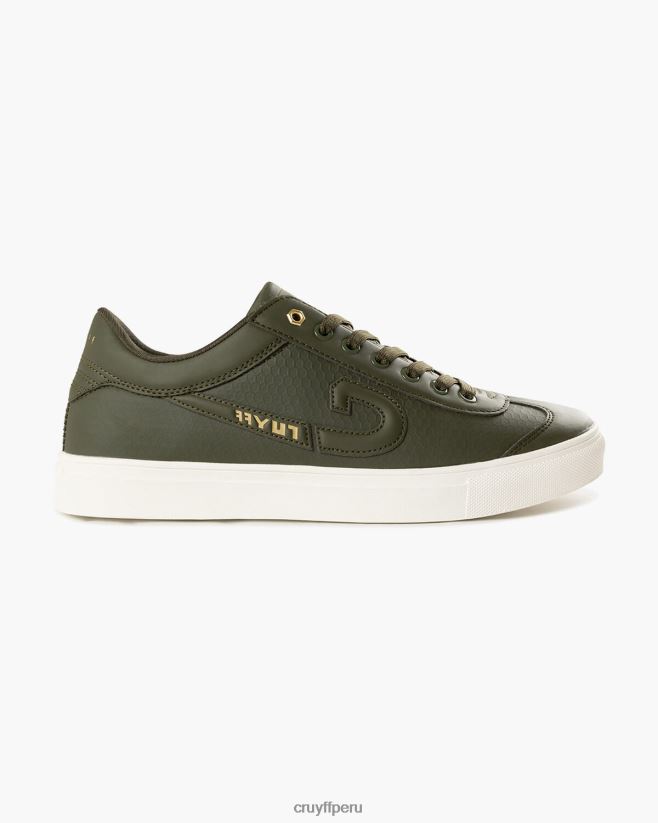 educación física Cruyff destello verde oscuro 42TR2075 hombres zapatillas