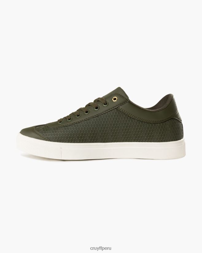 educación física Cruyff destello verde oscuro 42TR2075 hombres zapatillas