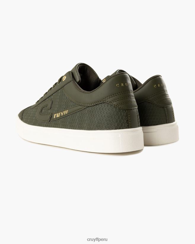 educación física Cruyff destello verde oscuro 42TR2075 hombres zapatillas