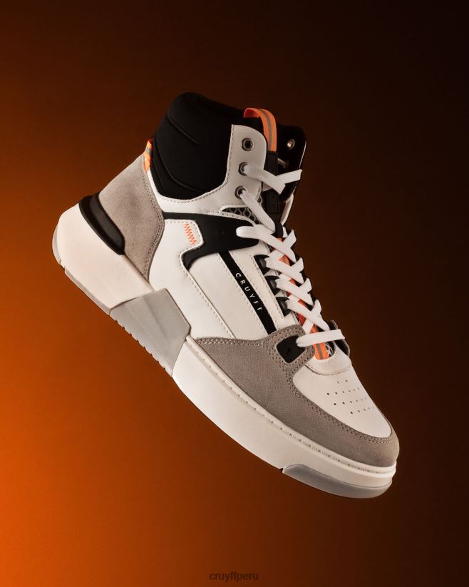 educación física Cruyff destrozar la cesta gris blanco 42TR20501 hombres zapatillas