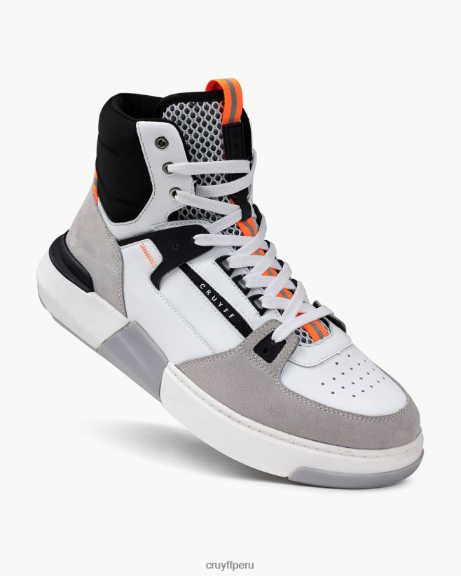 educación física Cruyff destrozar la cesta gris blanco 42TR20501 hombres zapatillas