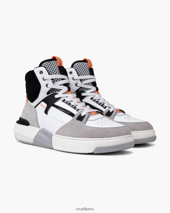 educación física Cruyff destrozar la cesta gris blanco 42TR20501 hombres zapatillas