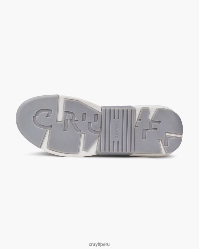 educación física Cruyff destrozar la cesta gris blanco 42TR20501 hombres zapatillas
