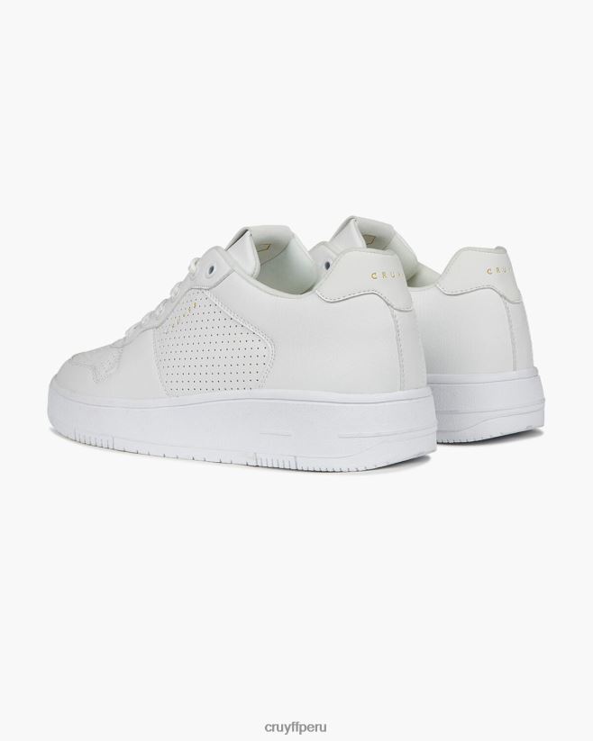 educación física Cruyff interior real blanco 42TR20147 hombres zapatillas