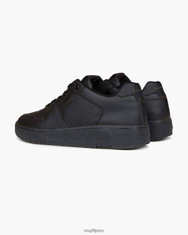 educación física Cruyff interior real negro 42TR20148 hombres zapatillas