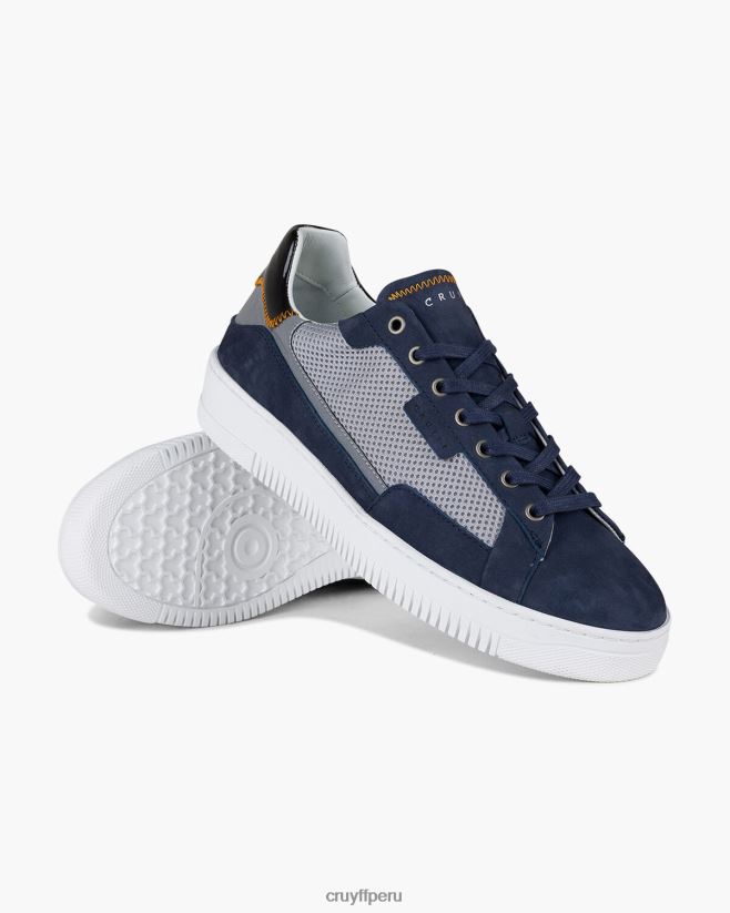 educación física Cruyff joan aliento gris azul 42TR20704 hombres zapatillas