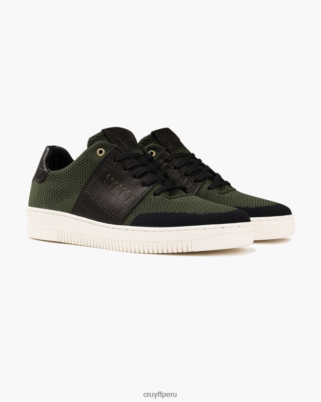 educación física Cruyff joan enclavamiento verde/negro 42TR20517 hombres zapatillas