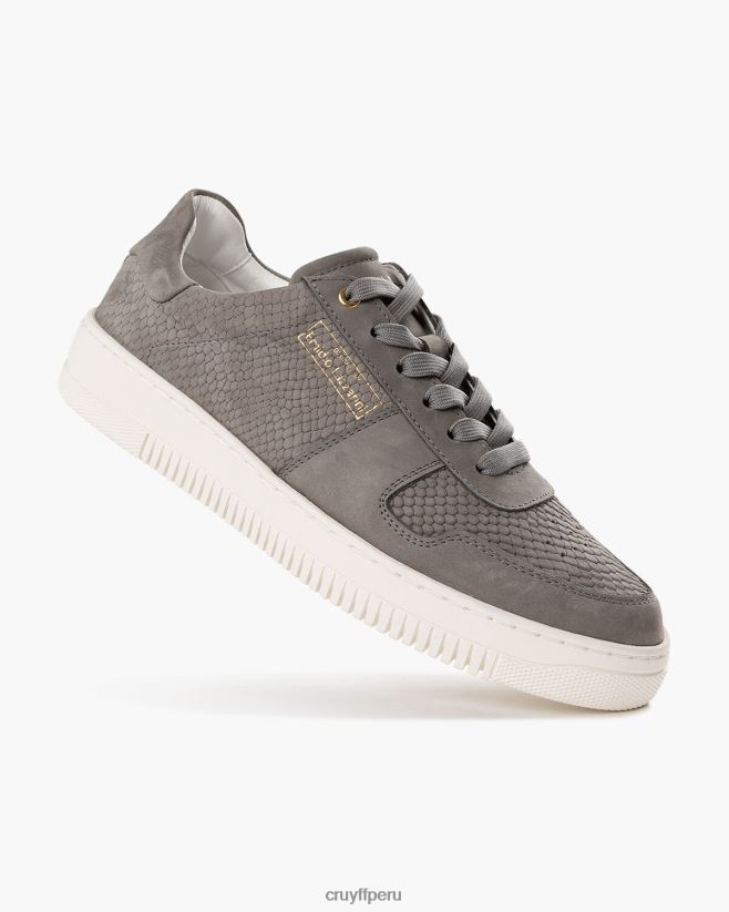 educación física Cruyff líbero gris claro 42TR2058 hombres zapatillas