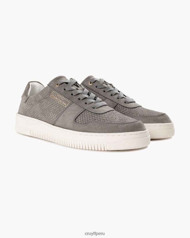 educación física Cruyff líbero gris claro 42TR2058 hombres zapatillas