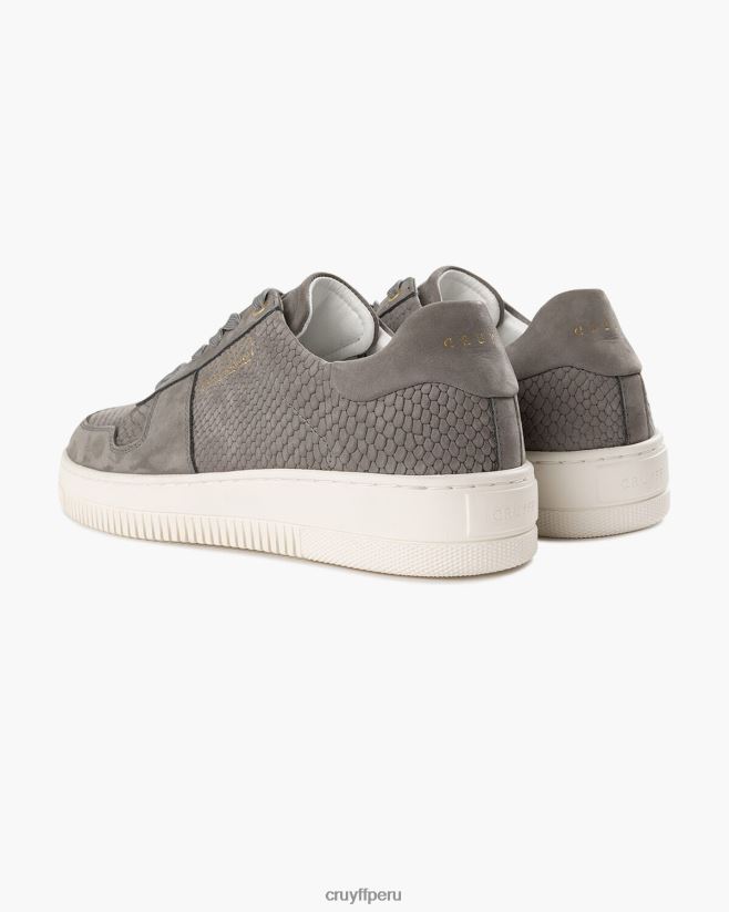educación física Cruyff líbero gris claro 42TR2058 hombres zapatillas