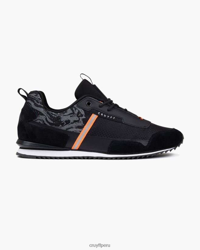 educación física Cruyff mármol negro/naranja 42TR20434 hombres zapatillas