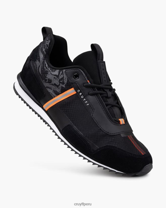 educación física Cruyff mármol negro/naranja 42TR20434 hombres zapatillas