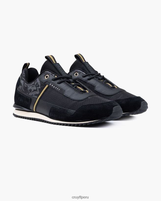 educación física Cruyff mármol oro negro 42TR20436 hombres zapatillas