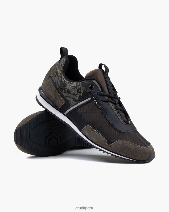 educación física Cruyff mármol verde oscuro 42TR20435 hombres zapatillas