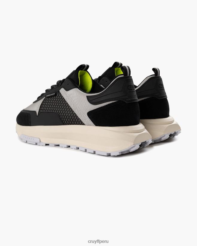 educación física Cruyff máximo gris negro 42TR20149 hombres zapatillas