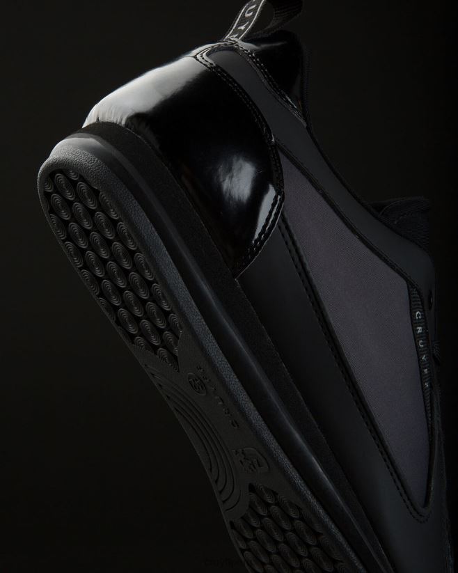 educación física Cruyff malla integral-geometrica/vérnice gris negro 42TR20904 hombres zapatillas