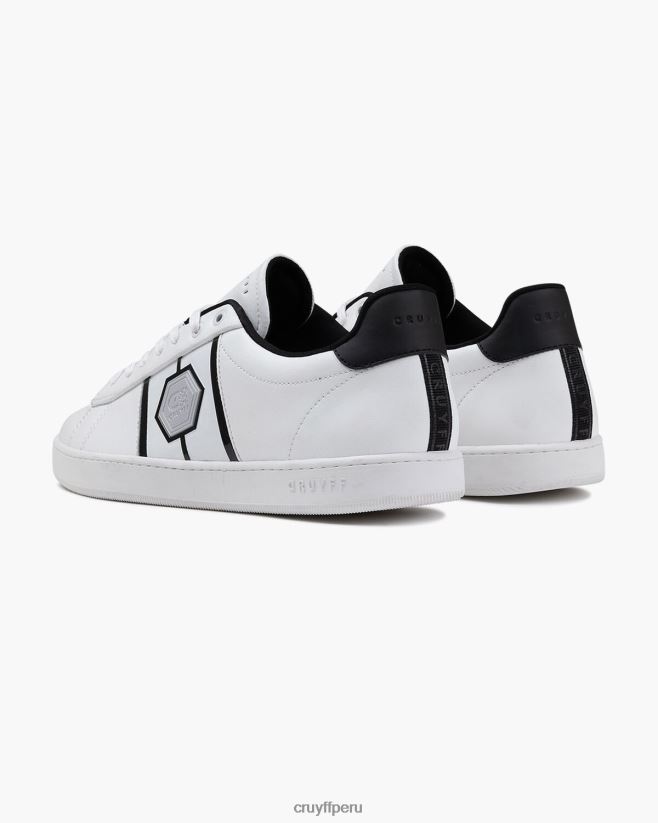 educación física Cruyff mate bruto blanco 42TR20418 hombres zapatillas