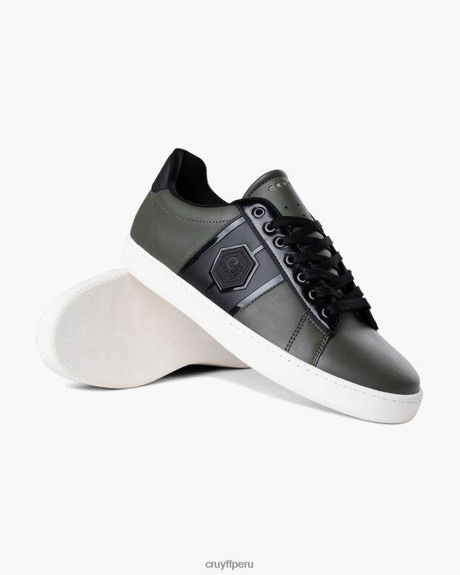 educación física Cruyff mate bruto verde oscuro 42TR20417 hombres zapatillas
