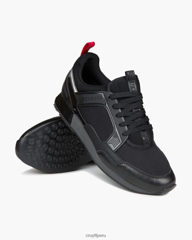 educación física Cruyff maxi negro/rojo 42TR20777 hombres zapatillas